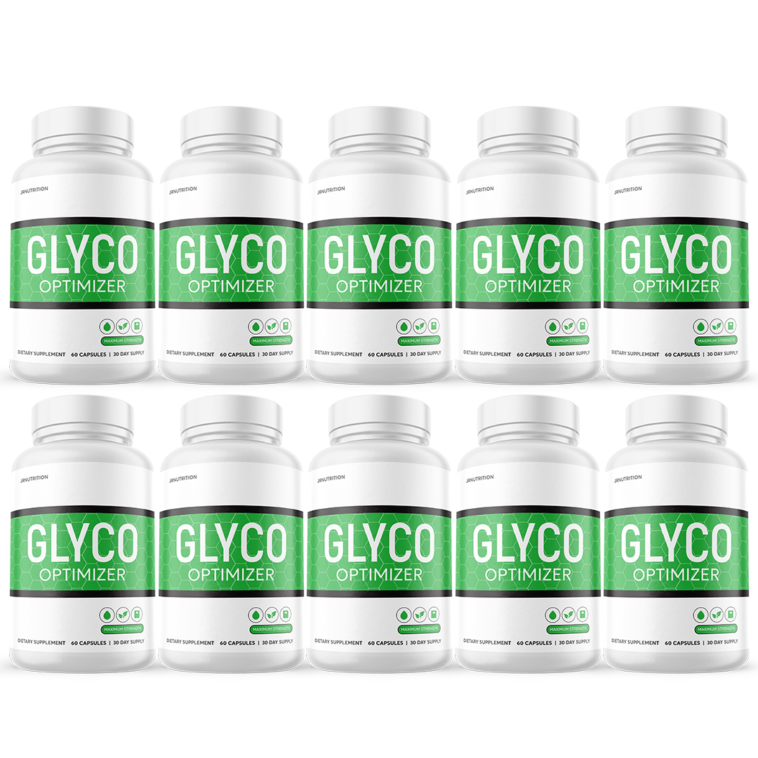 Glyco Optimizer - Blood Sugar Dietary Supplement 60 Capsules (10 Pack)